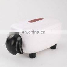 Cute Design Sheep Shape Tissue Box for Bedroom, Living Room thumbnail-3