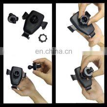 Universal 10W Smart Qi Fast Wireless Mobile Phone Car Charger Mount thumbnail-4