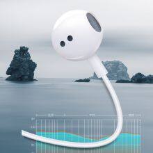White Lighting Earbuds 2020 Original Headphones Earphones for Iphone Apple With C100 Chip thumbnail-2