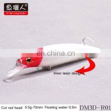 Fish Hunter DM3D 70MM/5.5G/0.5M Fishing Lead Fish Jigging Lures Vertical Saltwater Fast Sinking Baits thumbnail-5