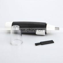 New Portable Electric Nose Hair Trimmer Man Shaving Nose Hair Removal Shaver Clipper Black No Spray Nose Hair Clipper thumbnail-2