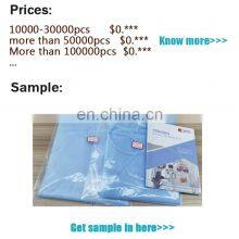 AAMI Level 2 Factory Directly Protective PP PE 40GSM Laminated Surgical Waterproof Disposable Isolation Gown thumbnail-5