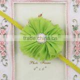 Flower Chiffon Cute Fashion Baby Hairbands Girls Headband Infant Hairband Baby Hair Accessories MY-AD00019 thumbnail-3