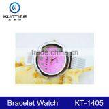 Ladies Bracelet Wrist Watch Stainless Steel Watch Fancy Hand Watch for Girl thumbnail-1