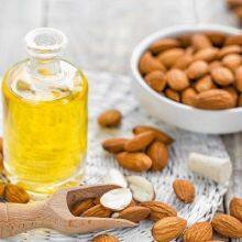 Organic almond oil for hair