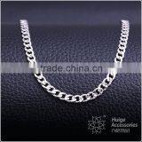 Yiwu Wholesale Fashion Rhodium Plated Different Types Curb Chain Of Necklace thumbnail-1