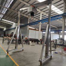 Stainless Steel Adjustable Height Mobile Gantry Crane thumbnail-2