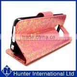 Flower Pattern Wallet Case For Samsung S6 Edge thumbnail-6