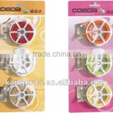 colourful wire bundle in roll/paper string with iron wire/paper&wire ribbon