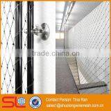 2mmx60mm X-tend Flexible Stainless Steel Wire Mesh Webnet Railing Stays With Perimeter Rope thumbnail-4