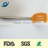 Silicone cooking tools with stainless steel handle spatula