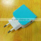 Wholesale Electronics EU Plug 5V 2.1A Usb Wall Charger for Samsung Travel Charger thumbnail-4