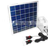 8w Mobile Home Solar System With 2 LED Lights,1*5VUSB,4*12V Output thumbnail-1