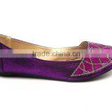 2016 Latest Shining Diamond Women Flat Shoes in Stock thumbnail-2