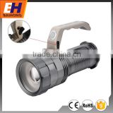 High Lumen Rechargeable T6 Aluminium Search Light Portable Hand Flashlight