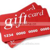 Customzied Red Acrylic Sign Card