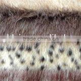 Top Grade Unique Pink Faux Fur Fabric for Shirt in China