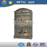 2015 Hot Sale Aluminum Marble Mailbox Post Box for Letters European Style thumbnail-1