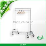 OEM Clothes Hanger Racks and Stands With Wheels