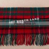 Wholesale Cheap Wool RedTartan Scarf WCS14112218 thumbnail-3