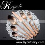Copper Cutlery,stainless Gold Plated Flatware Quality Cutlery Set thumbnail-5