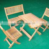 Wooden Folding Chair, Wooden Folding Table,Wooden Folding Bistro Set