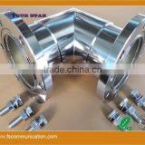 3-1/8" EIA Flange to 3-1/8" EIA Flagne Right Angle Connector Adaptor thumbnail-5