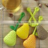 New Style Different Fashion Silicone Custom Mesh Tea Strainer With Customized Logo thumbnail-1