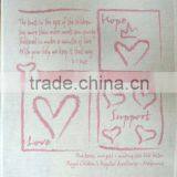 Kitchen Digital Printed Linen Tea Towel for Home Decorationl,promotion --sun Flower Design thumbnail-5