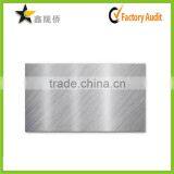 2015 Factory Direct Custom Top Mirror Aluminum Business Card Blank thumbnail-2