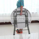 Plastic Small Folding Furniture-Restaurant/Outdoor Round Dining Table thumbnail-3