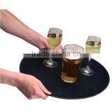 16 Inch Round Polyethylene Art Non Slip Custom Beer Tray thumbnail-2