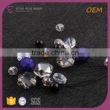 N72117K02 STYLE PLUS Layered Necklace Strand & String Necklaces With Colored Plastic Stones for Women thumbnail-3