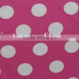 African Lace Fabrics Denim White Dot on Rose Red Poly Milk Fiber Fabric Spandex Fabric 4way Strentch thumbnail-5
