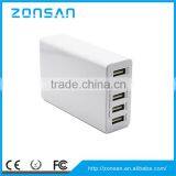 40W Portable 5-PORT USB Phone Charger Travel Charger thumbnail-3