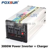 3000W LED display battery and output voltage 12V 110V/220V UPS Modified Sine Wave Power Inverter with smart Battery Charger