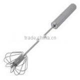 High Quality Tainless Steel Egg Whisk With Rubber Handle thumbnail-1
