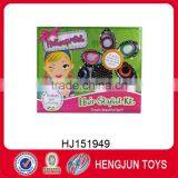 Plastic Make up Colourful Hair Stylist Kit Cosmetic Toys Set Wholesale for Party thumbnail-4