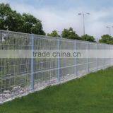 white pvc coated welded wire mesh fence