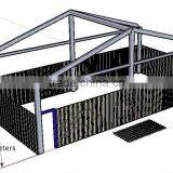 10x5m Aluminum Frame ABS Soild Wall Marquee Warehouse Tent thumbnail-1