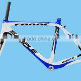 DENGFU High Quality Road Bike Carbon Frame China 2014 Carbon Fiber Cycle Cross Frame FM058