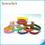 Engraved and imprinted Silicone Wristband, silicone Bracelet