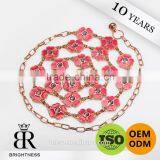Fancy Rolled Gold Plated Jewelry Chains Brightness F1-80136