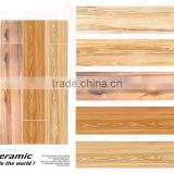 Wooden design decorative ceramic floor tile 15X60