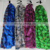 New Women's Fashion Georgette Long Wrap Shawl Beach Silk Scarf Scarves Infinity Silk Scarf thumbnail-2