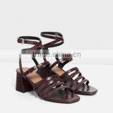 Block Heel Sandals Woman New Fashion Sandals thumbnail-2