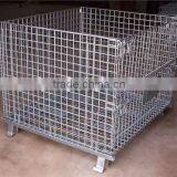 Heavy Duty Folding Metal Wire Containers