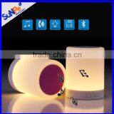 Power Amplifiers Rechargeable MP3 Portable Touch Led Table Lamp With Mini Bluetooth Speaker