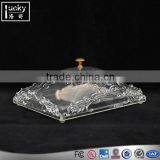 Food Acrylic Tray With Cover for Keep Food Warm Tray All Shape Provided Custom thumbnail-2