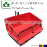 tractor tipping transport box with CE
